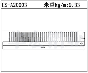 鎮(zhèn)江散熱器HS-A20003