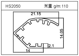 電焊機(jī)鋁型材HS2050